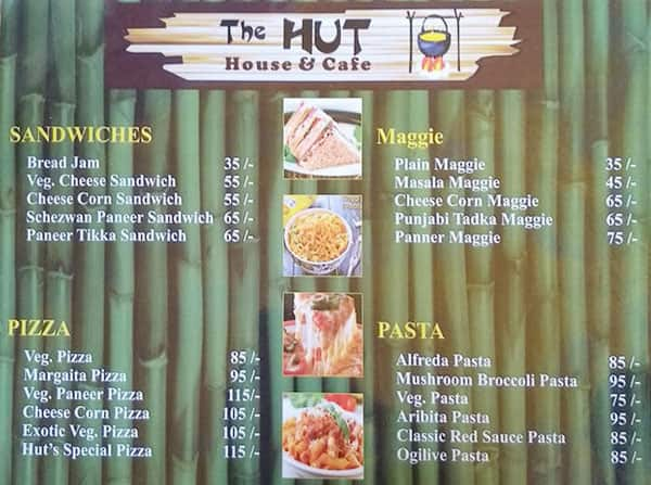 The Hut House Cafe Menu Menu For The Hut House Cafe Nandanvan Nagpur