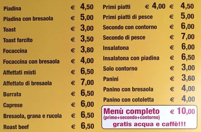 Menu di Bar Noto 