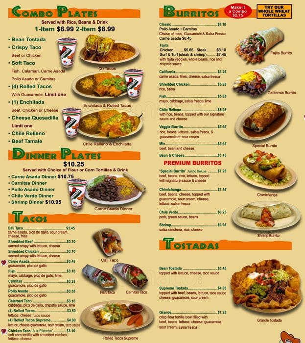 Mexican Food Menu Pictures to Pin on Pinterest - PinsDaddy
