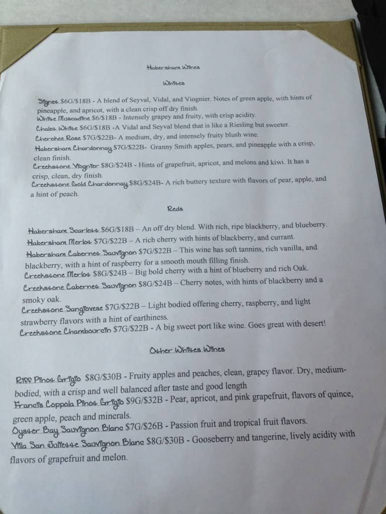 Menu at Mully's Nacoochee Grill pub &amp; bar, Helen