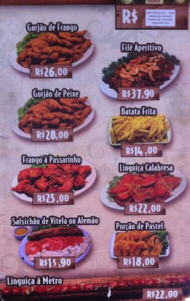 Marquês Gourmet cardápio