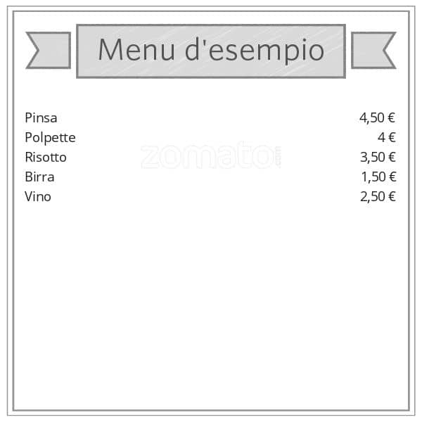 Menu di Scialla 