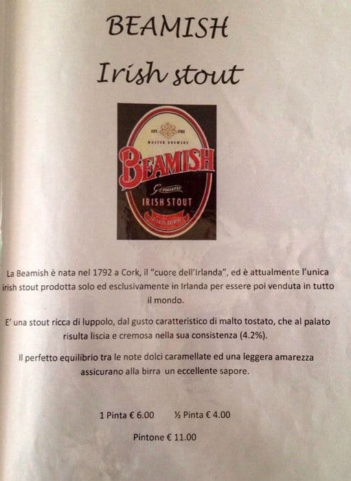 Menu di Excalibur 
