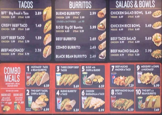 taco bueno near me menu prices - Belkis Chung