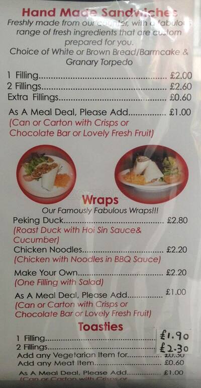Office Hour menu