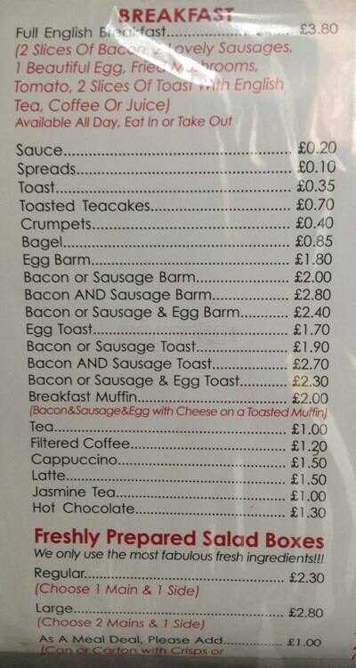 Office Hour menu