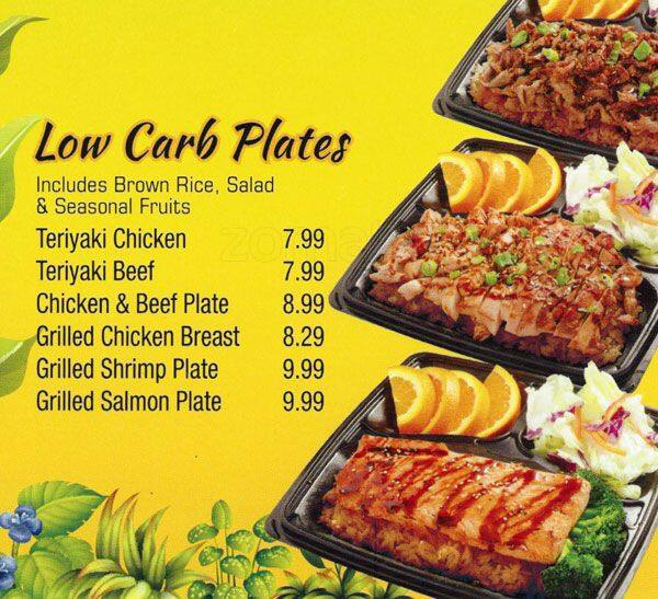 Menu at Hawaiian Grill Express restaurant, Dublin