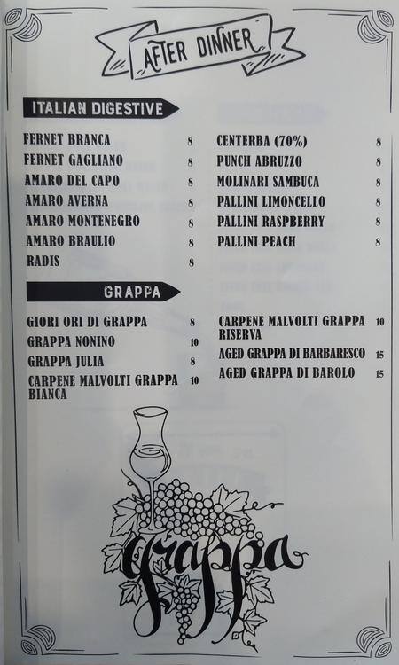 Birraz Ristobar меню