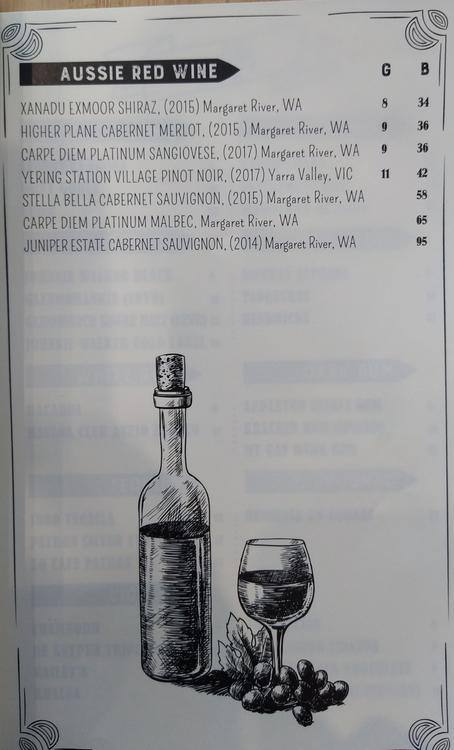 Birraz Ristobar меню