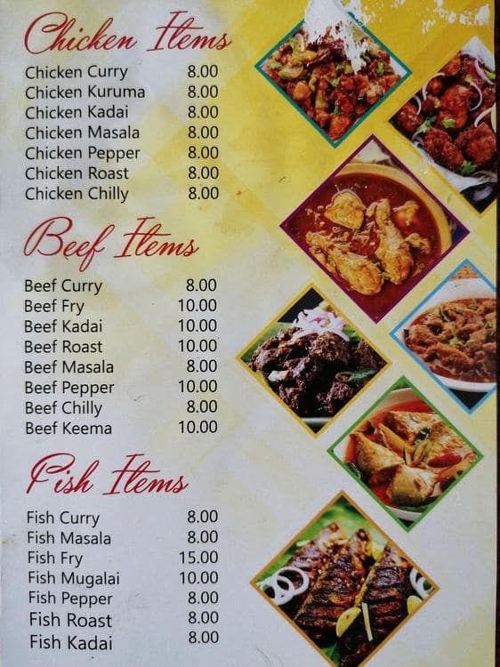 Menu at Biryani House restaurant, Abu Dhabi, 9G89+FMF