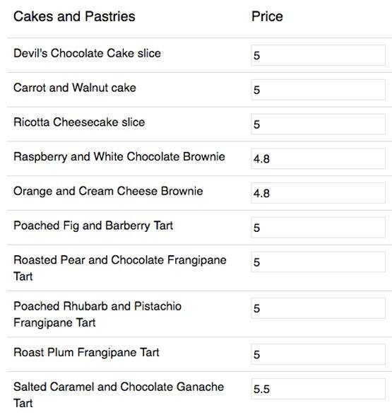 Central Baking Depot Menu, Menu for Central Baking Depot, Bondi ...