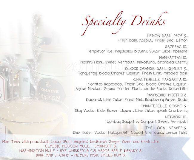 Chanterelles Restaurant In Edmonds at Shawn Velez blog