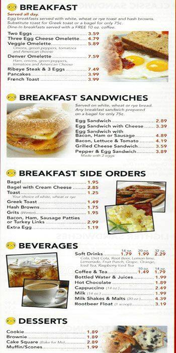 Fast Track menu