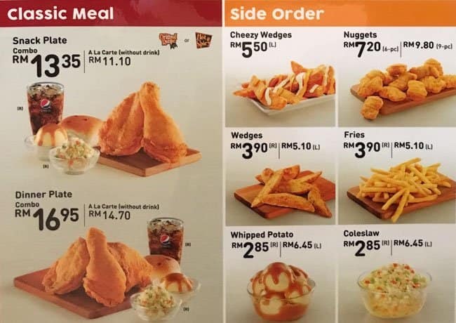 Kfc Menu Price Malaysia Kfc Malaysia Releases New Golden Perfection