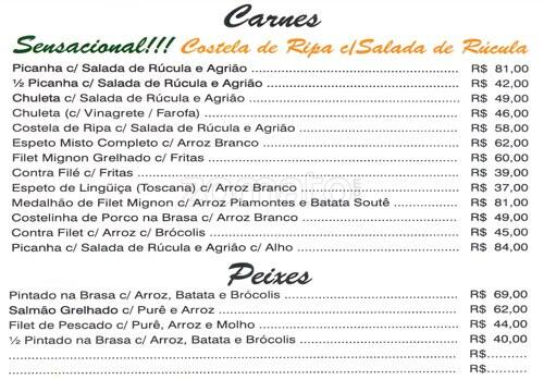 Magic Chicken cardápio