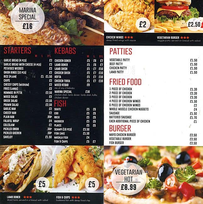 Marina Menu Menu For Marina Streatham London Zomato UK   F5425bab5ae326468280f54b045a73c8 