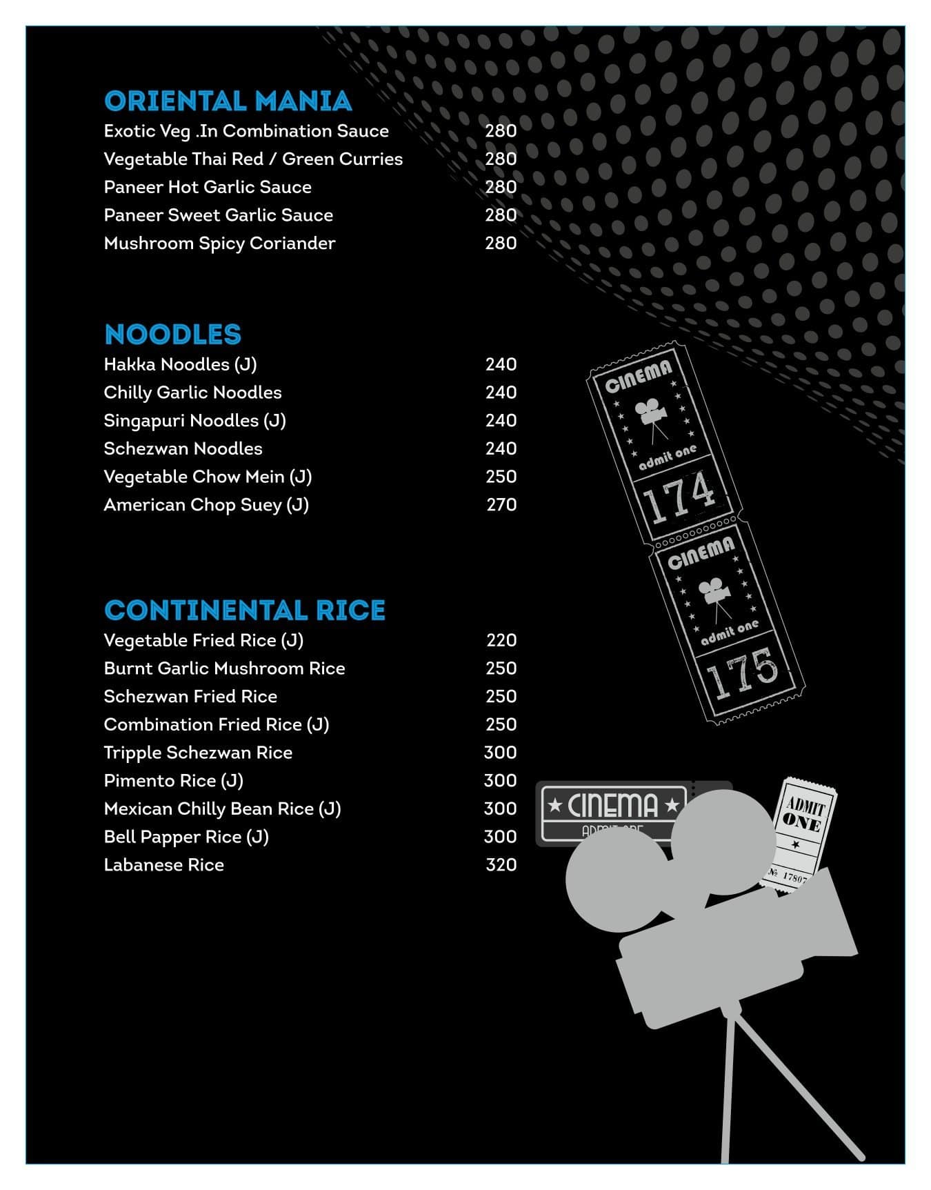 Bay Leaf menu