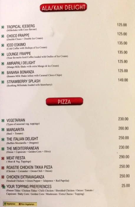 Olive menu