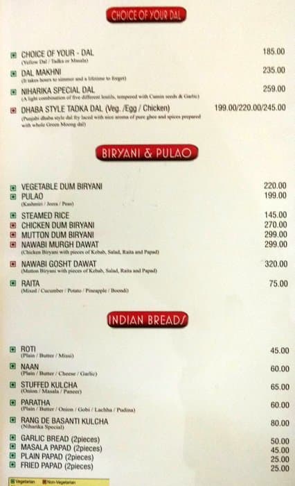 Olive menu