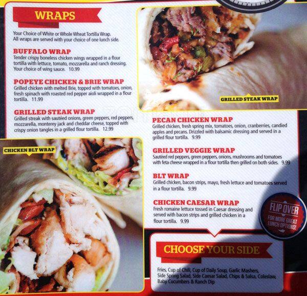 Joe Dog's Gasbar Grill Menu Urbanspoon/Zomato