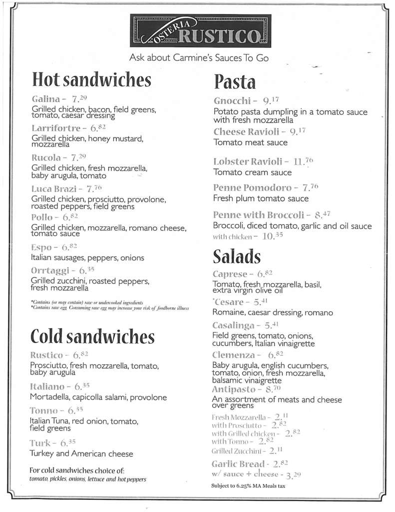 Carta de Rustico