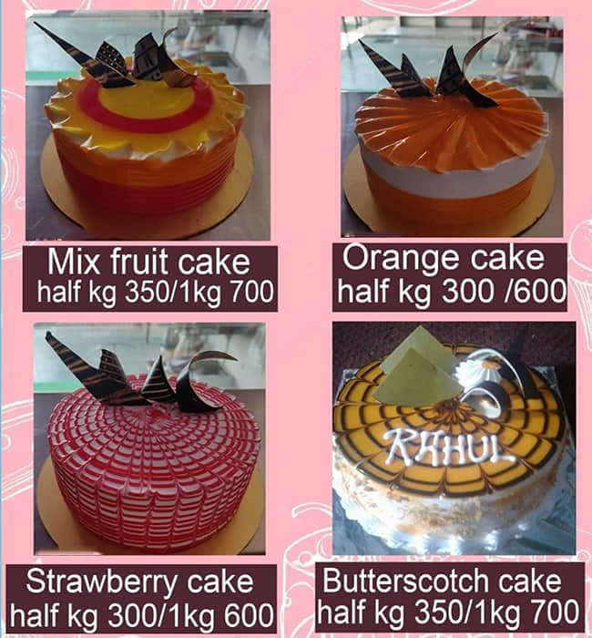Menu of Shree Samarth Krupa Cake & Chocolate Shop, New Panvel, Navi Mumbai