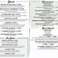 Dulcamara Menu Menu For Dulcamara Farnesina Roma