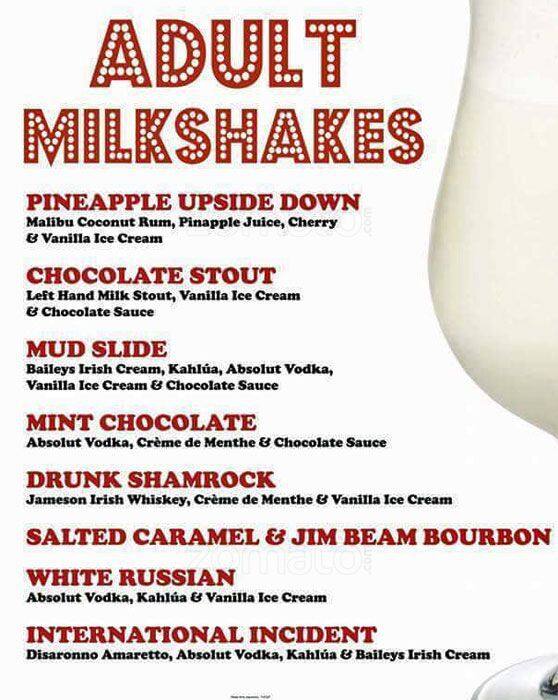 Midpoint Bar + Eatery menu
