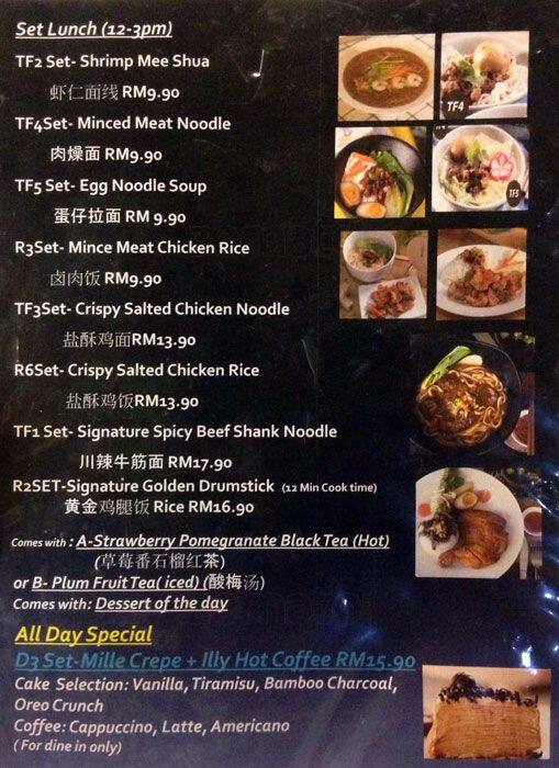 Cafe YGYB Menu, Menu for Cafe YGYB, Kota Damansara, Selangor Zomato