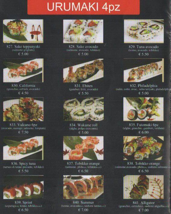 Menu di Boccea China 