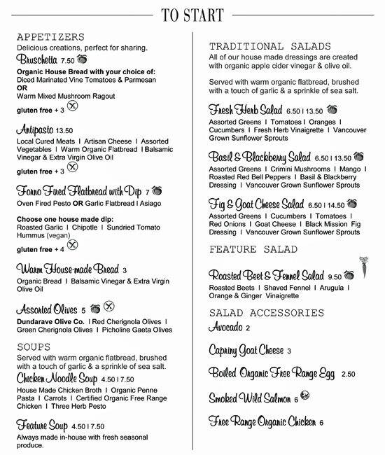 Rocky Mountain Flatbread Co. Menu Urbanspoon/Zomato