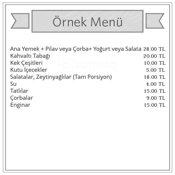 Ruzeyna menü