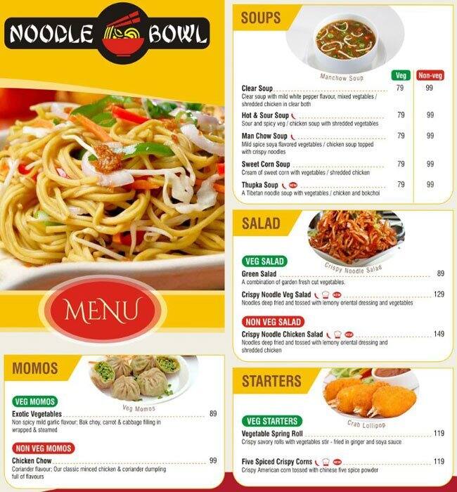 Noodle Bowl Menu, Menu for Noodle Bowl, Ambattur, Chennai Zomato