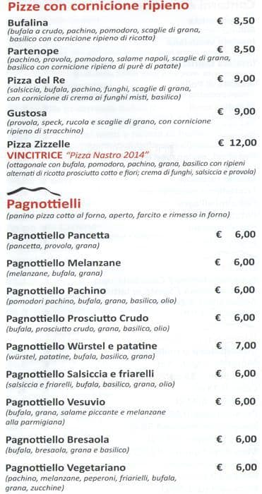 Menu di Mangianapoli 