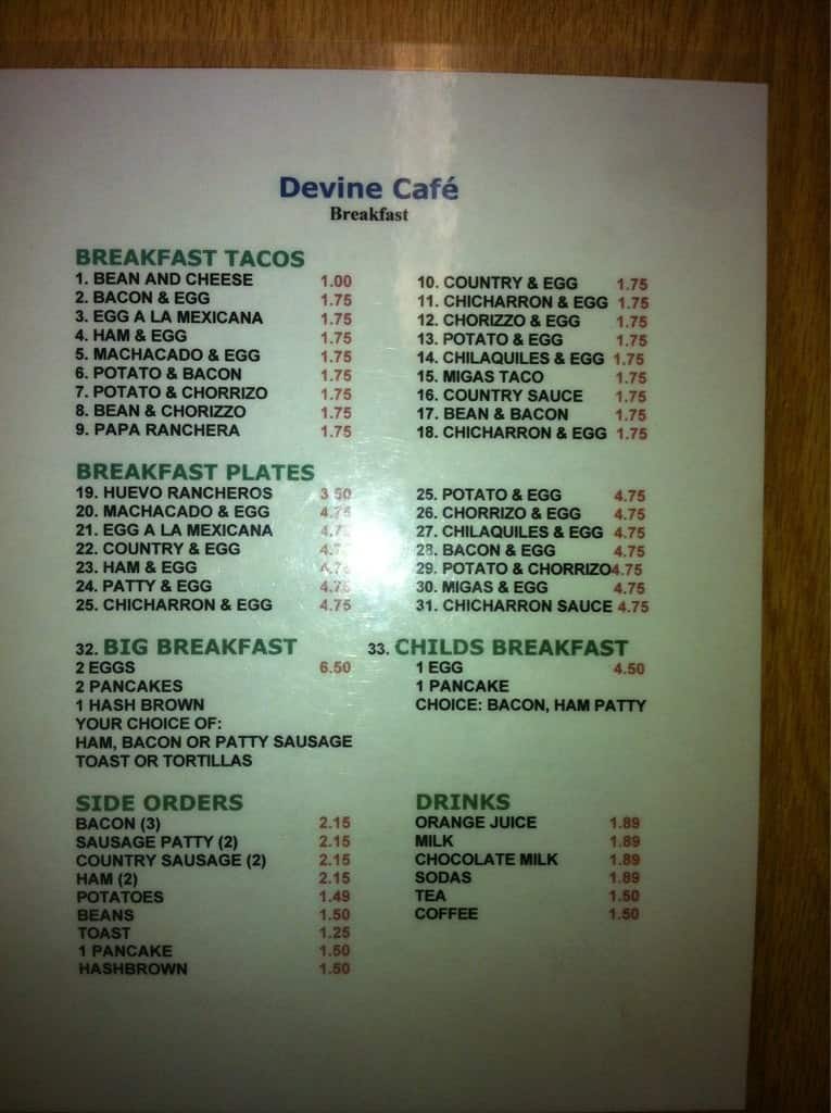 Devine Cafe Menü, Devine Cafe, Devine, Devine için Menü Urbanspoon/Zomato