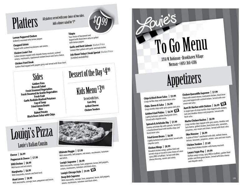 west okc menu