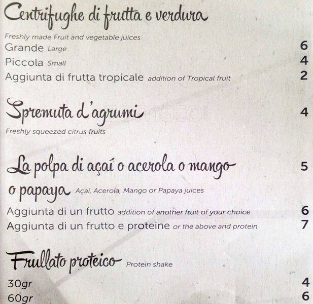 Menu di Moyé 