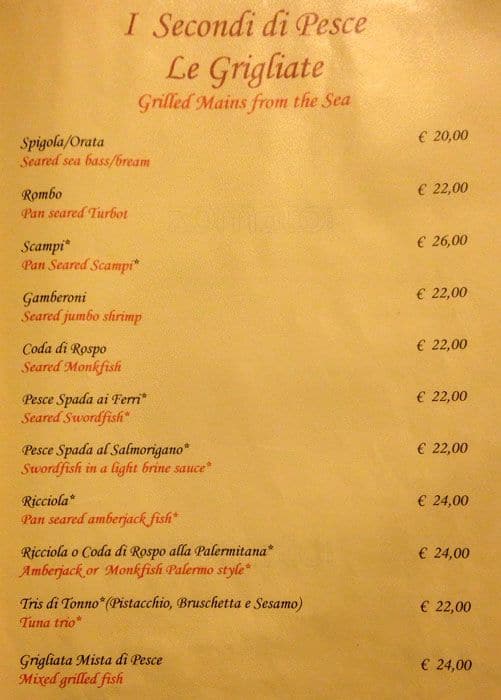 Carta de L'assaggio
