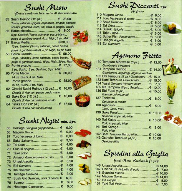 Menu di Reinbo 