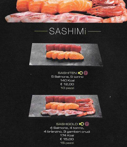 Menu di Zushi Milano 