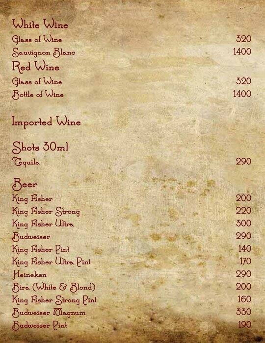 Sea Spice By 7 Star menu