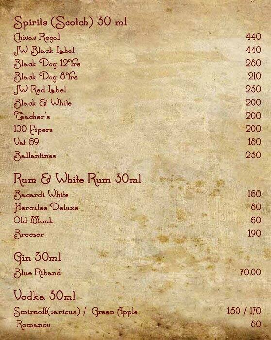 Sea Spice By 7 Star menu