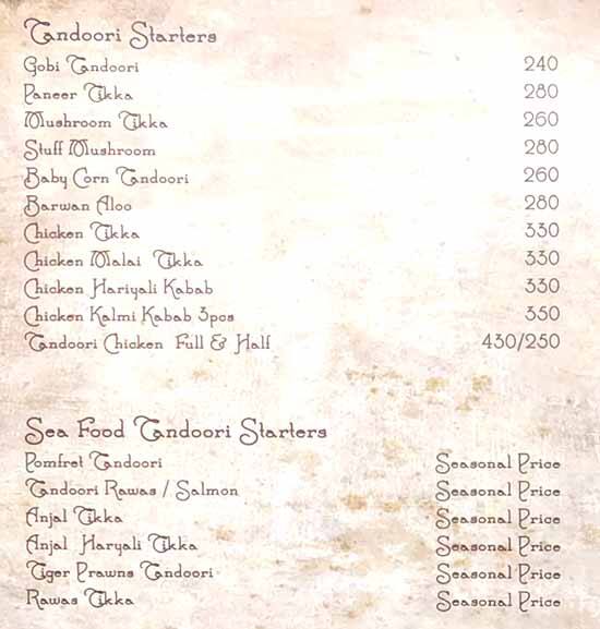 Sea Spice By 7 Star menu