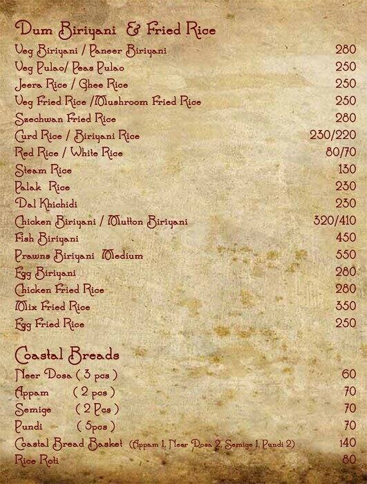 Sea Spice By 7 Star menu