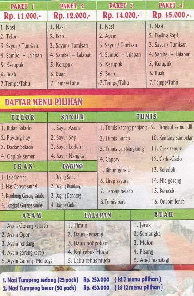 Warung Nasi Lesehan Menu Menu Untuk Warung Nasi Lesehan Tapos Depok