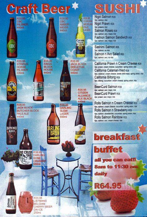 Menu At Euro Caffe Cafe Bloemfontein U32 Mimosa Mall Menu At Euro Caffe Cafe Bloemfontein U32 Mimosa Mall