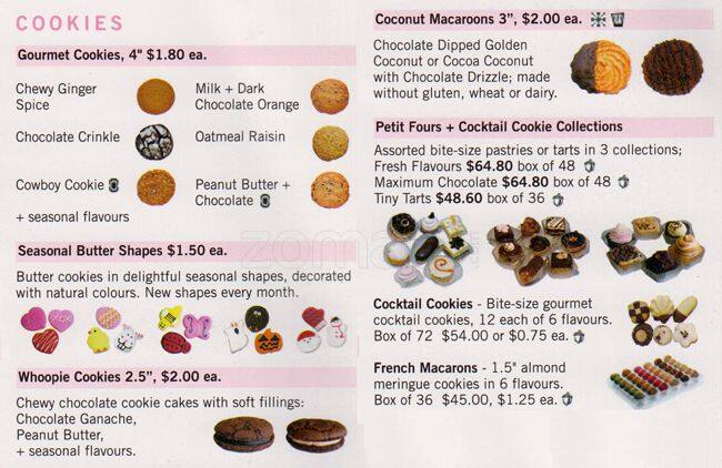 Dufflet Pastries - Uptown меню