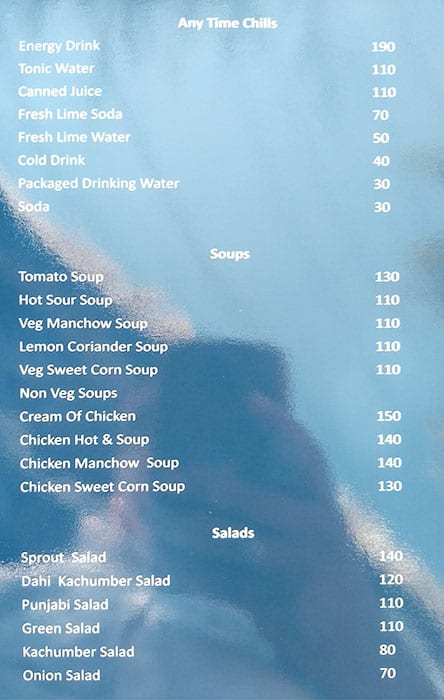 Bottom Sip Bar & Restaurant menu