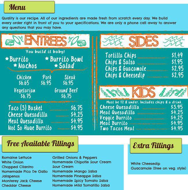 Nom Noms Mexican Grill & Chill Menu Urbanspoon/Zomato
