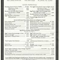 Blt Cafe Menu Menu For Blt Cafe Saint James Long Island